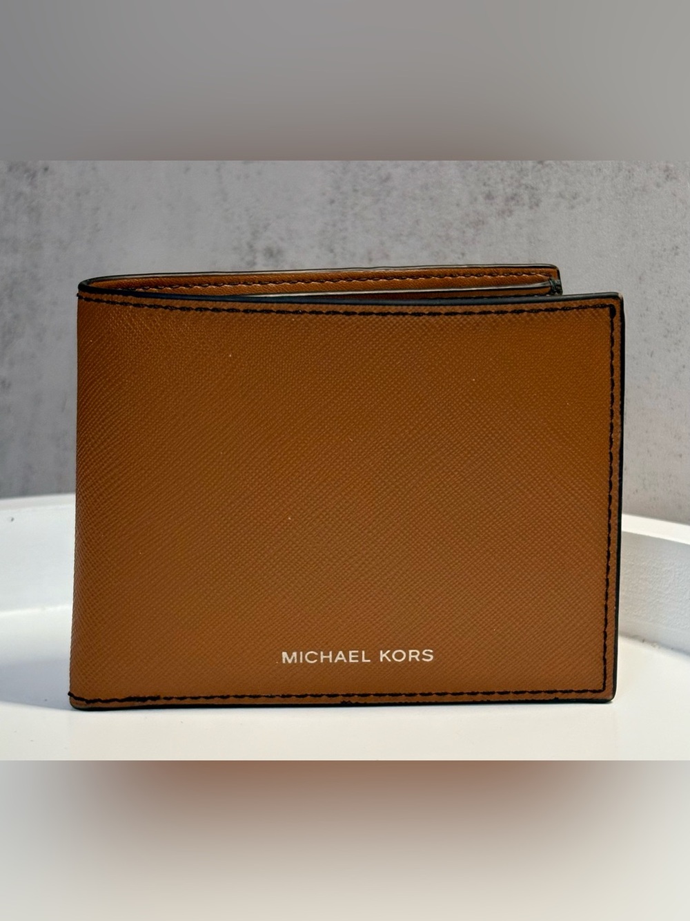 Michael Kors Andy Slim Billfold Wallet Brown Men’s